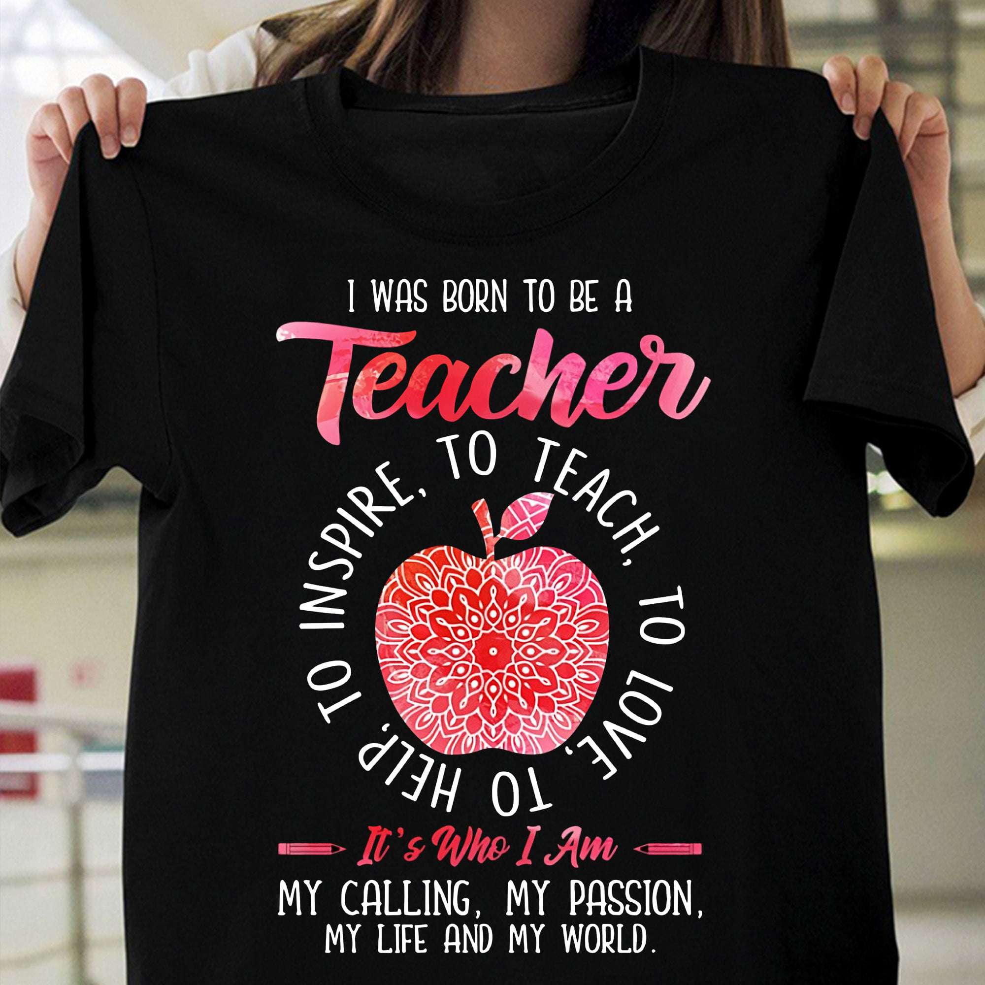 I was born to be a teacher - Teacher life, teacher the educational job