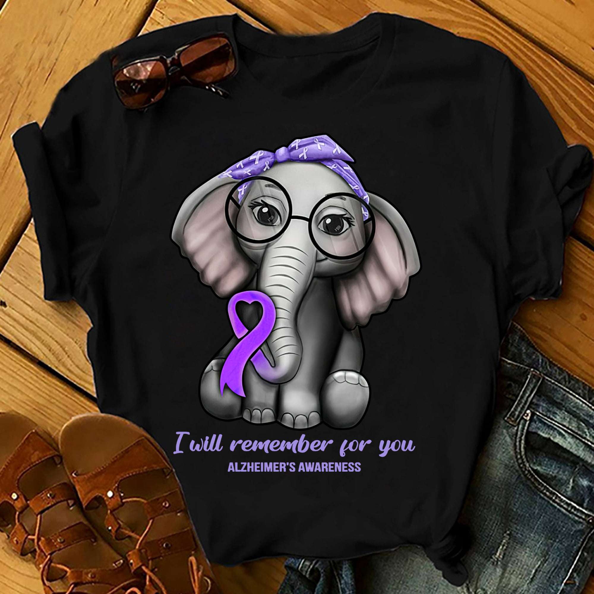 I will remember for you - Alzheimer's awareness, elephant alzheimer