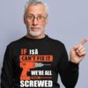 If Isa can't fix it, we're all screwed - Hand grill graphic T-shirt