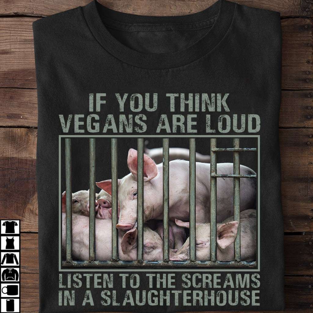 If you think vegans are loud, listen to the screams in a salughterhouse - Pig rescue
