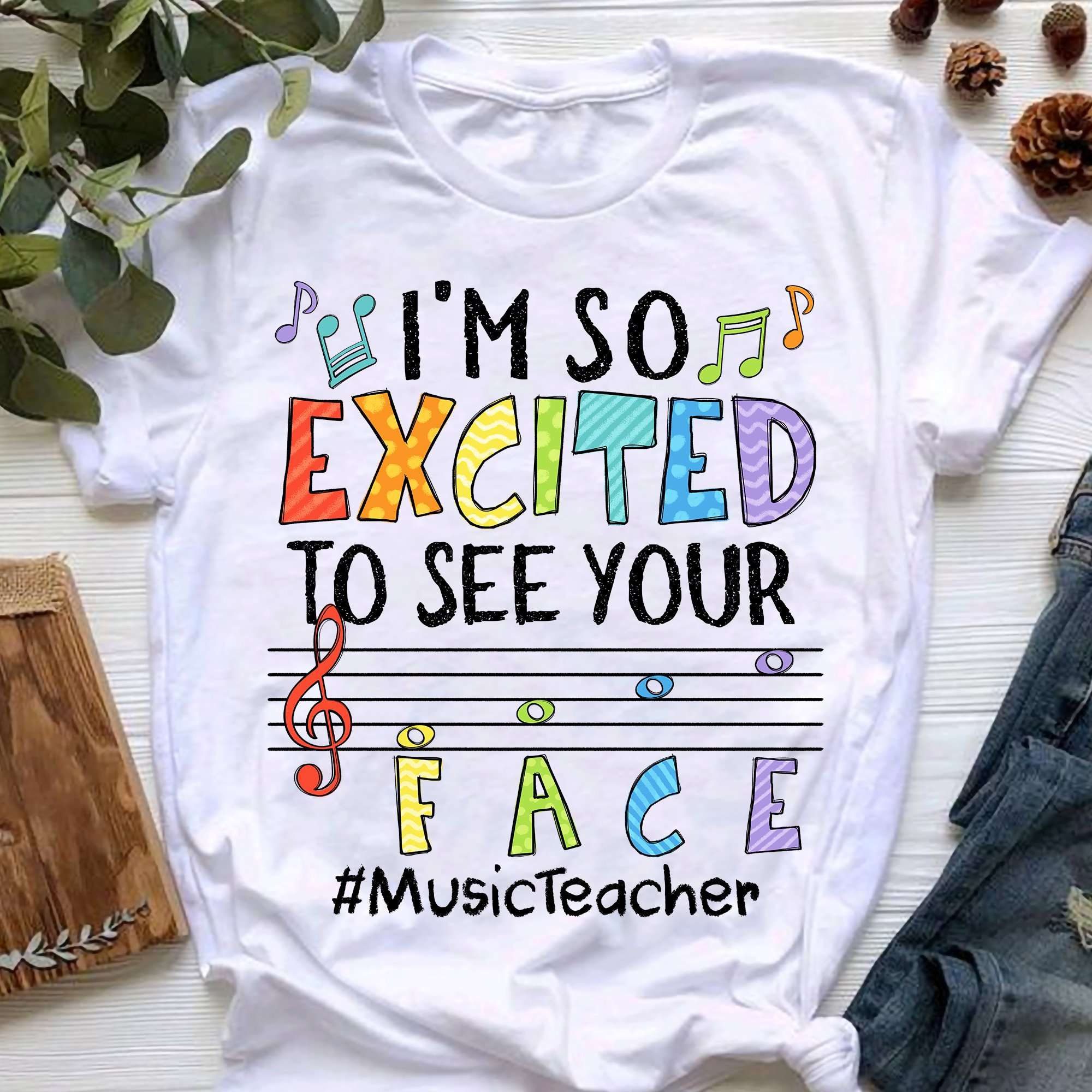 I'm so excited to see your face - Music teacher, teacher educational job