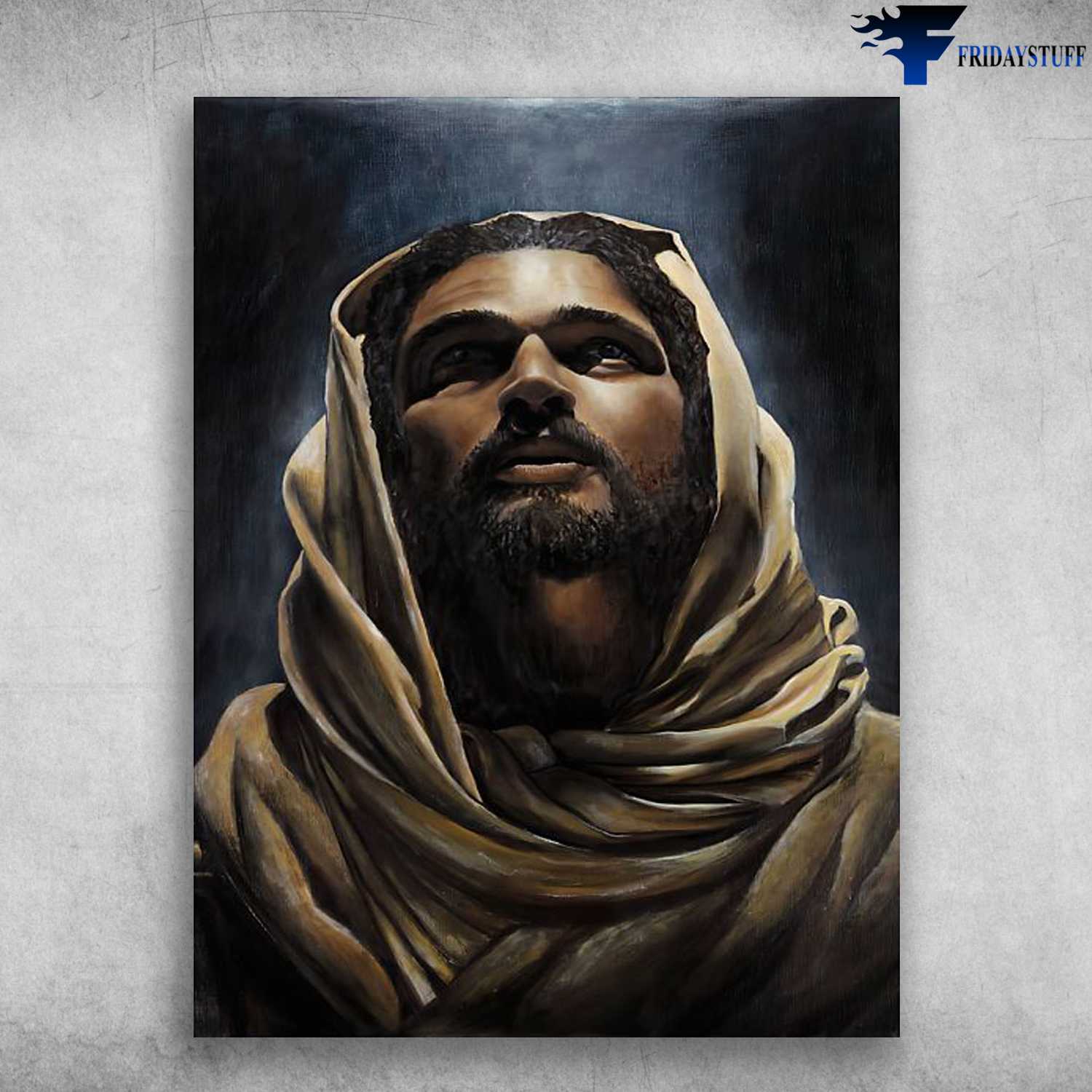 Jesus Poster, Portrait Of God, God Lover