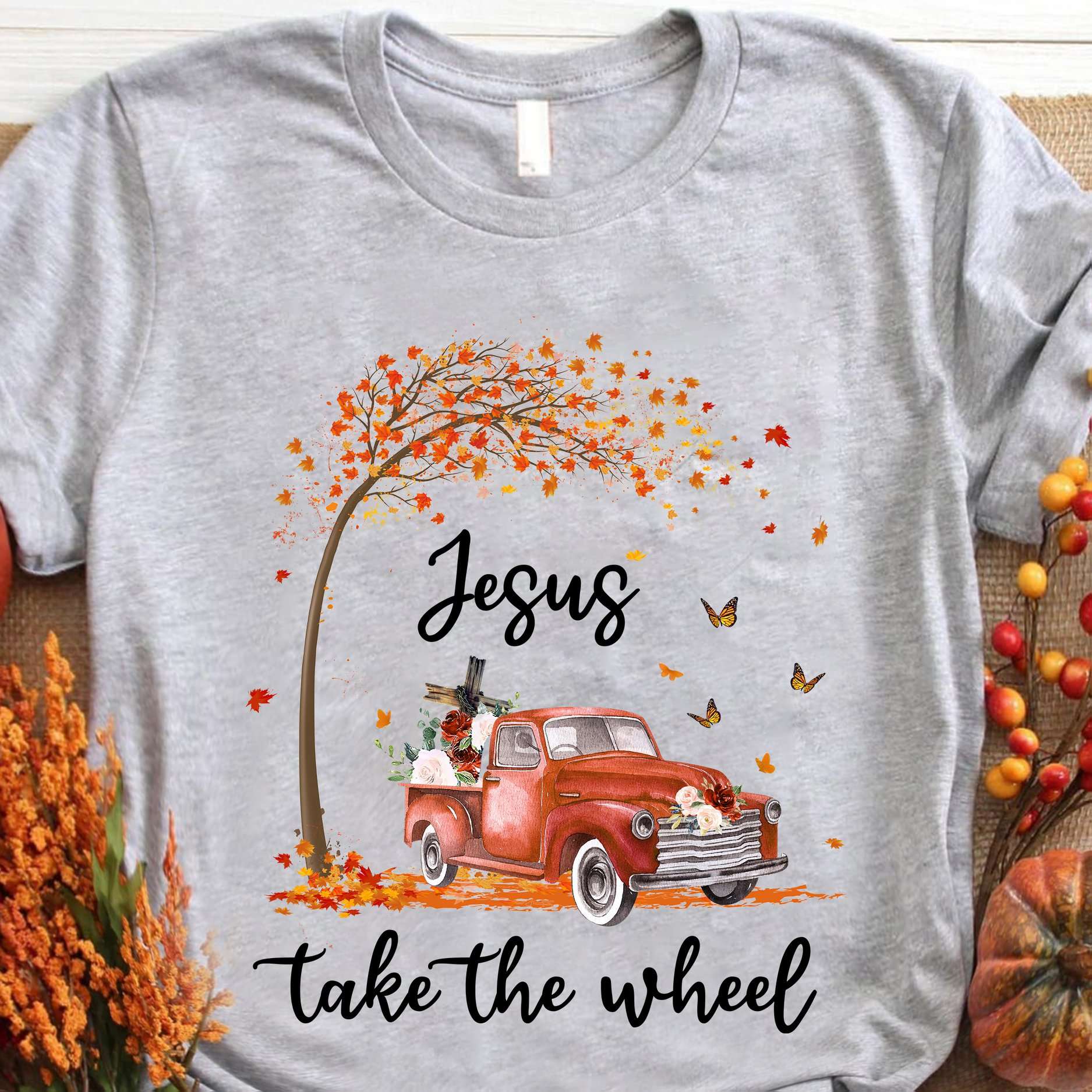 Jesus take the wheel - Fall the wonderful season, Jesus and fall