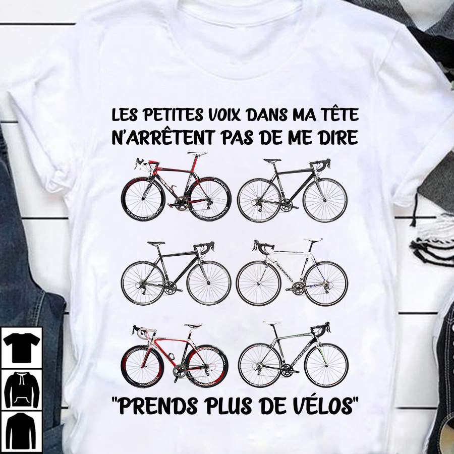Les petites voix dans ma tete - Bicycle collection, love buying bicycle