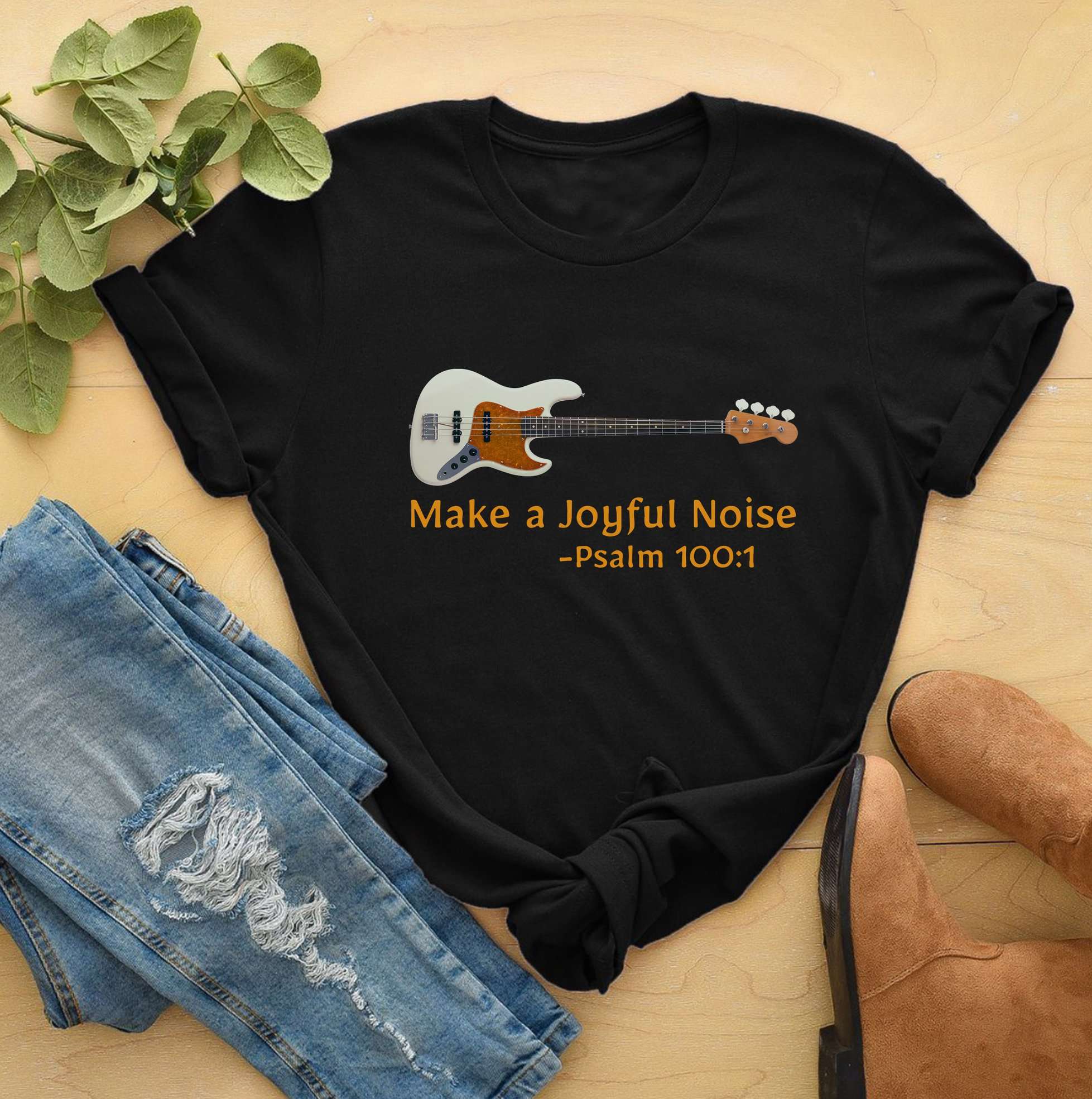 Make a joyful noise - Joyful noise from guitar, gift for Guitarists