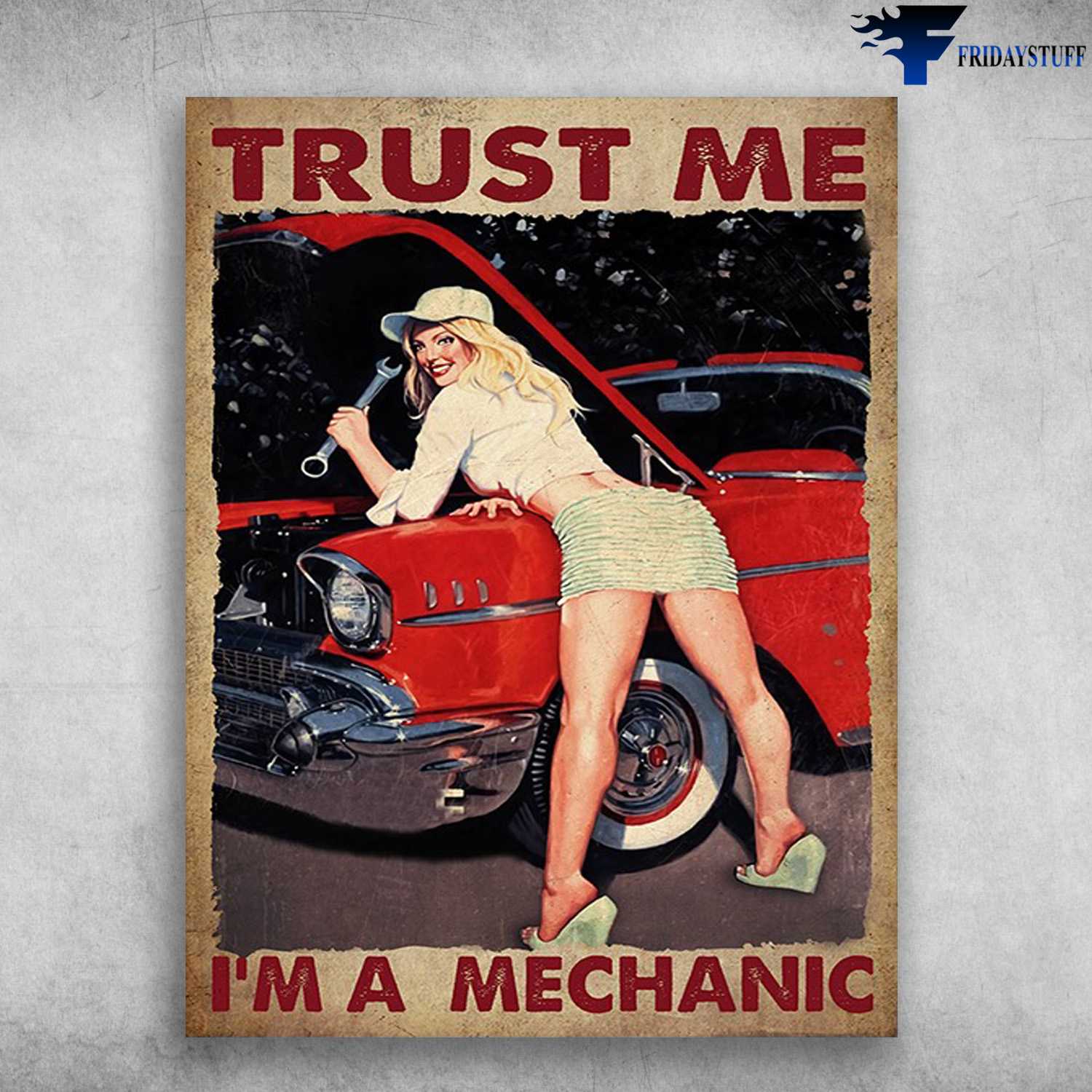 Mechanic Girl, Car Fixing - Trust Me, I'm A Mechanic