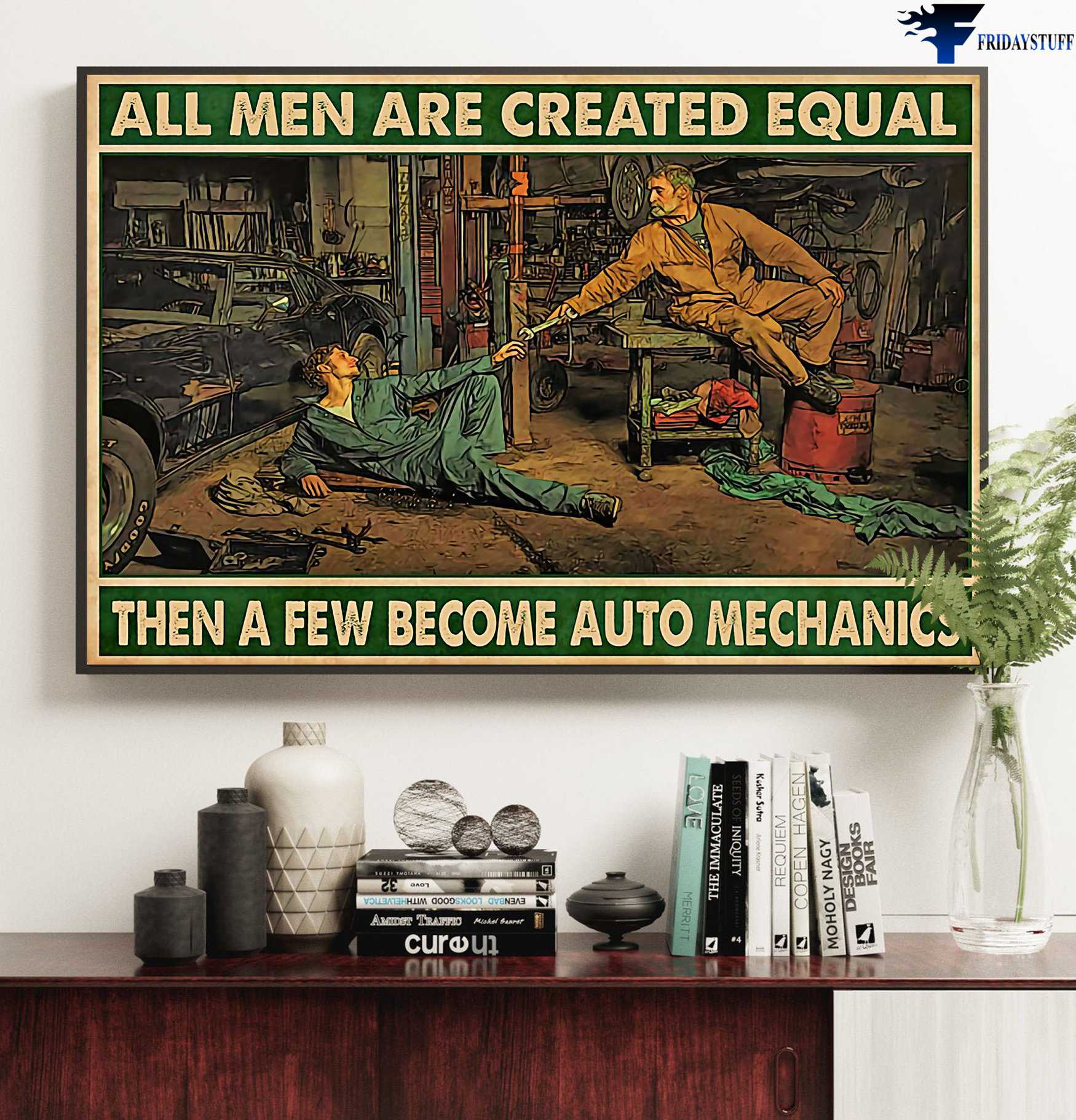 Mechanic Old Man - All Men Are Created Equal, Then A Few Become Auto Mechanics