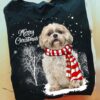Merry Christmas - Christmas with Shih Tzus, gift for Shih Tzu lover