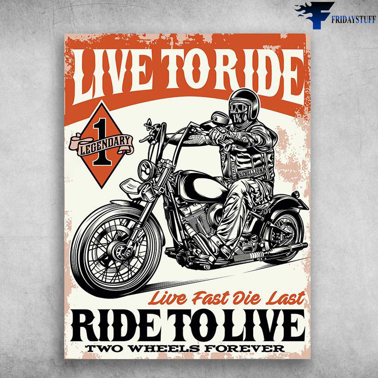 Motorbike Lover, Motorcycle Man - Live To Ride, Live Fast Die Last, Ride To Live, Two Wheels Forever
