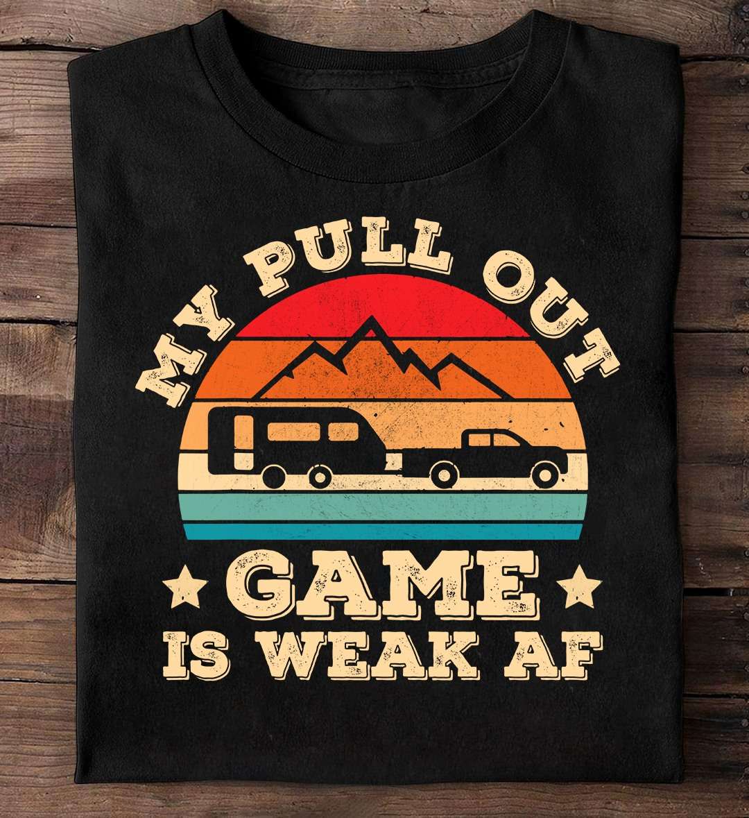 My pull out game is weak af - Pulling out camping car, recreational vehicle