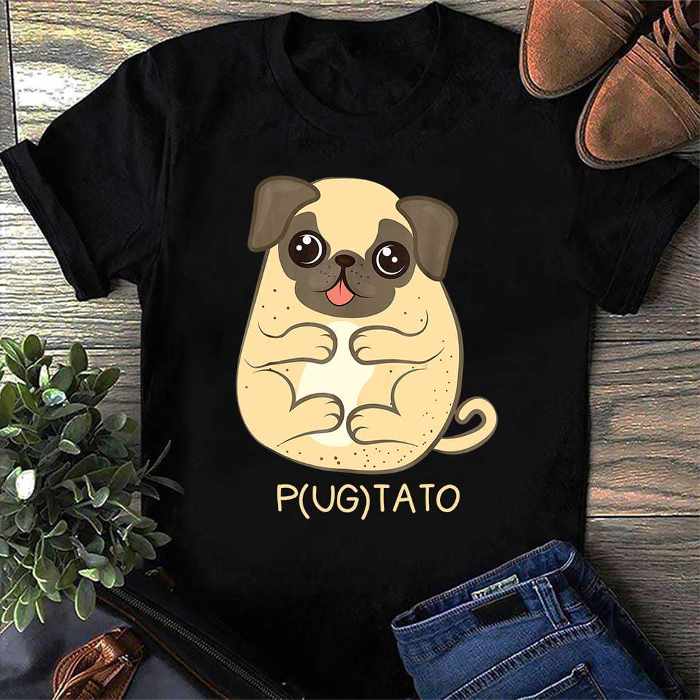 Pugtato pug dog - Gorgeous pug dog, gift for dog lover