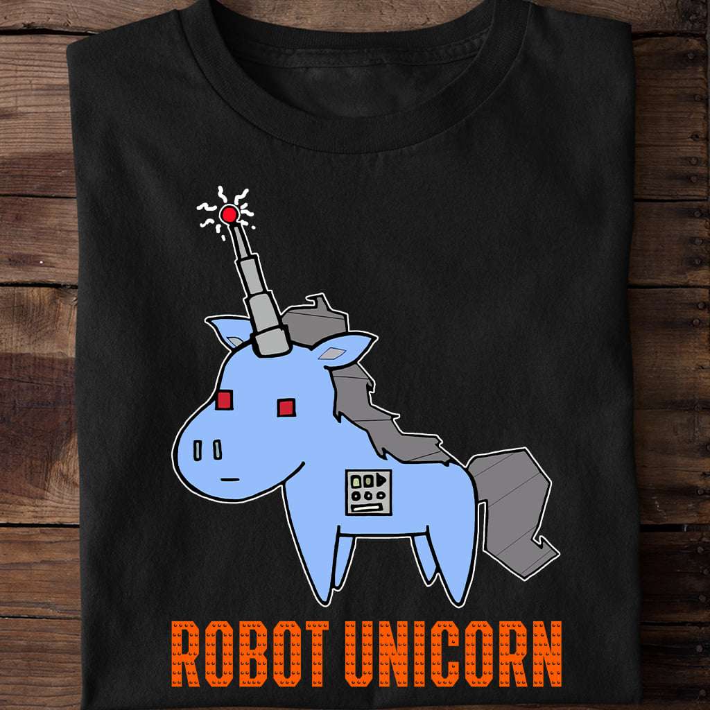 Robot unicorn - Halloween robot unicorn, gift for unicorn lover