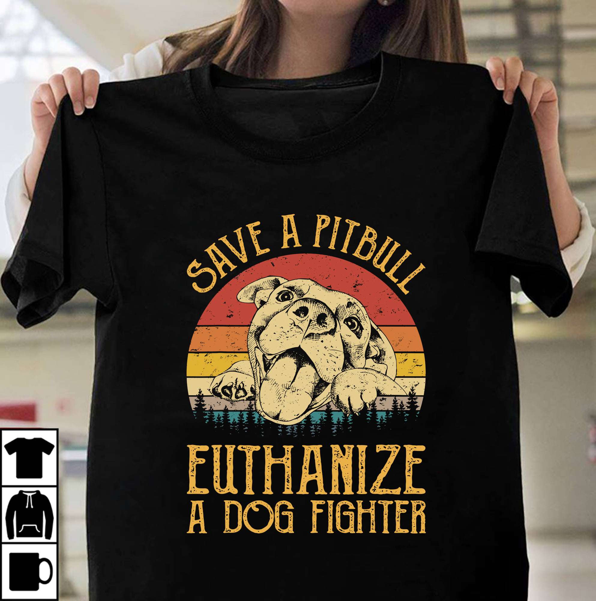 Save a Pitbull, euthanize a dog fighter - Pitbull dog lover