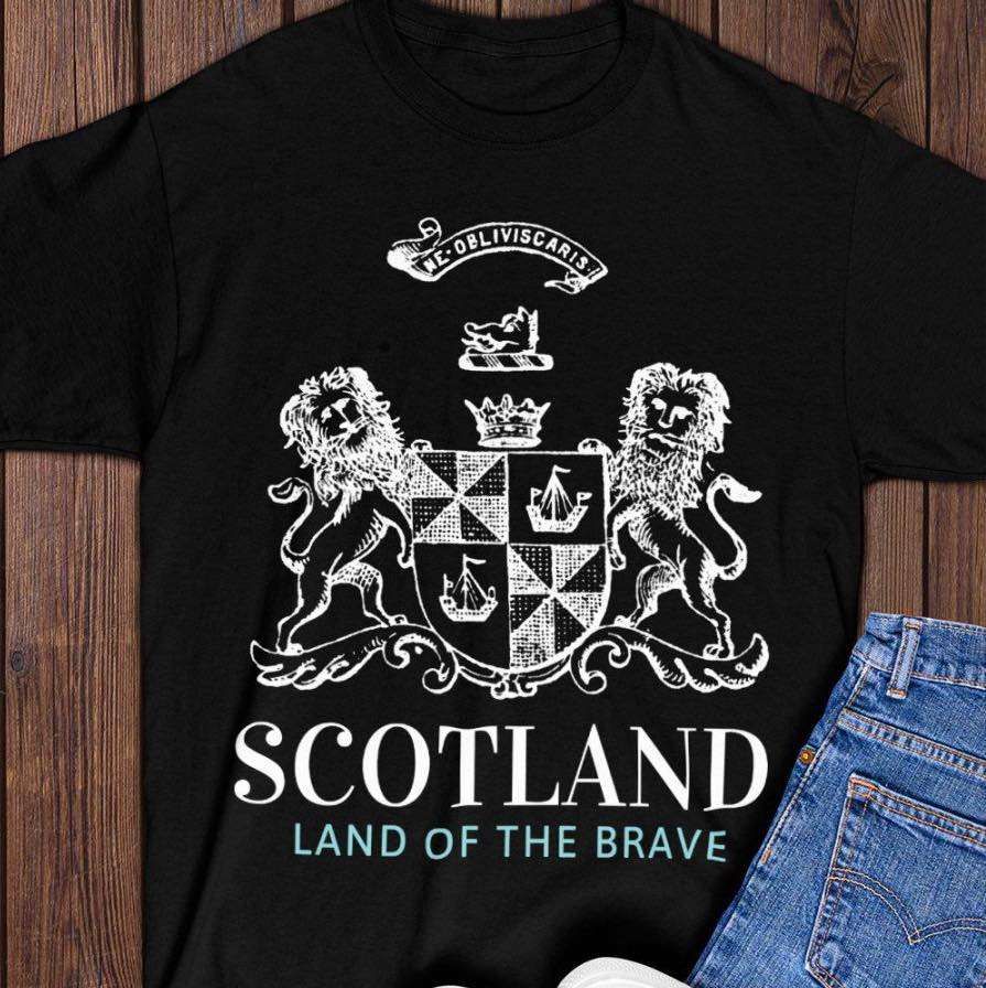 Scotland land of the brave - Scotland the country, Lion logo of Scotland