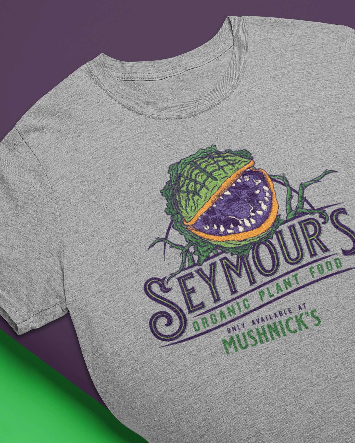 Seymour's organic plant food - Carnivorous plant, organic plant T-shirt