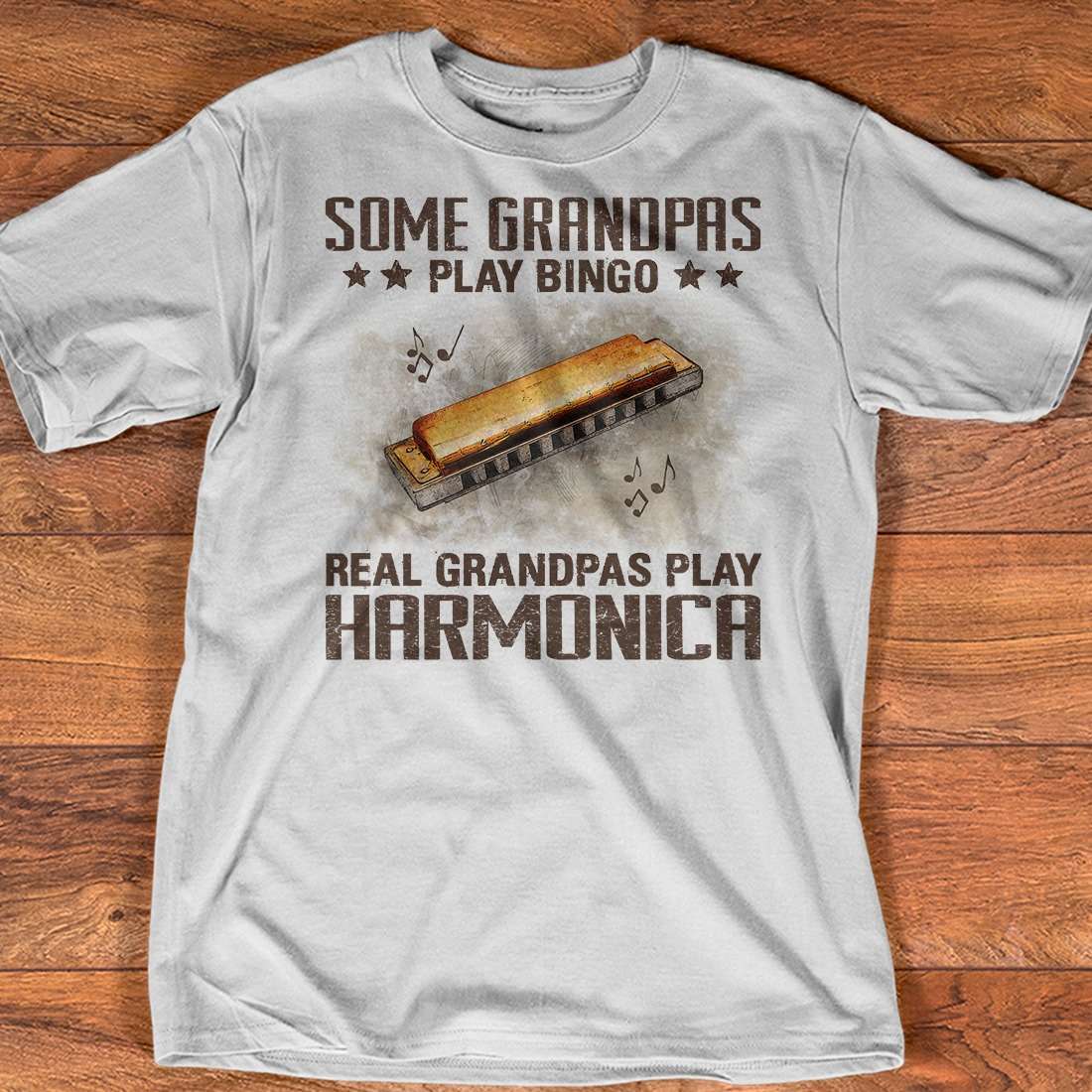 Some grandpas play bingo, real grandpas play Harmonica - Harmonica the instrument