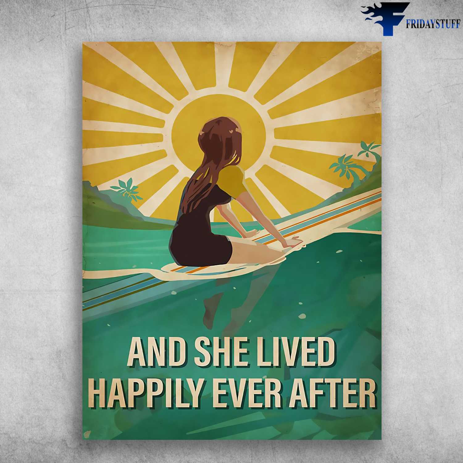 Surfing On The Sea, Surfing Lover - And She Lived, Happily Ever After