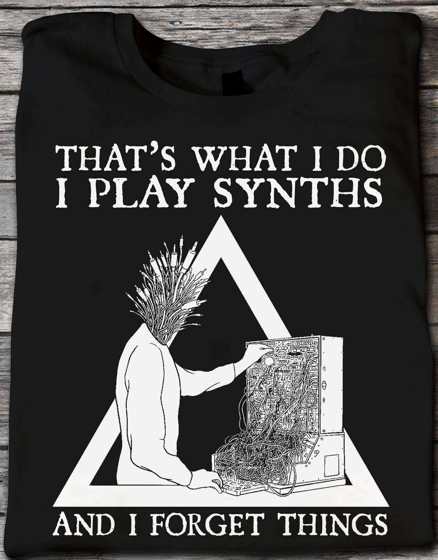 That's what I do I play synths and I forget things - Music beat maker, play synth artist