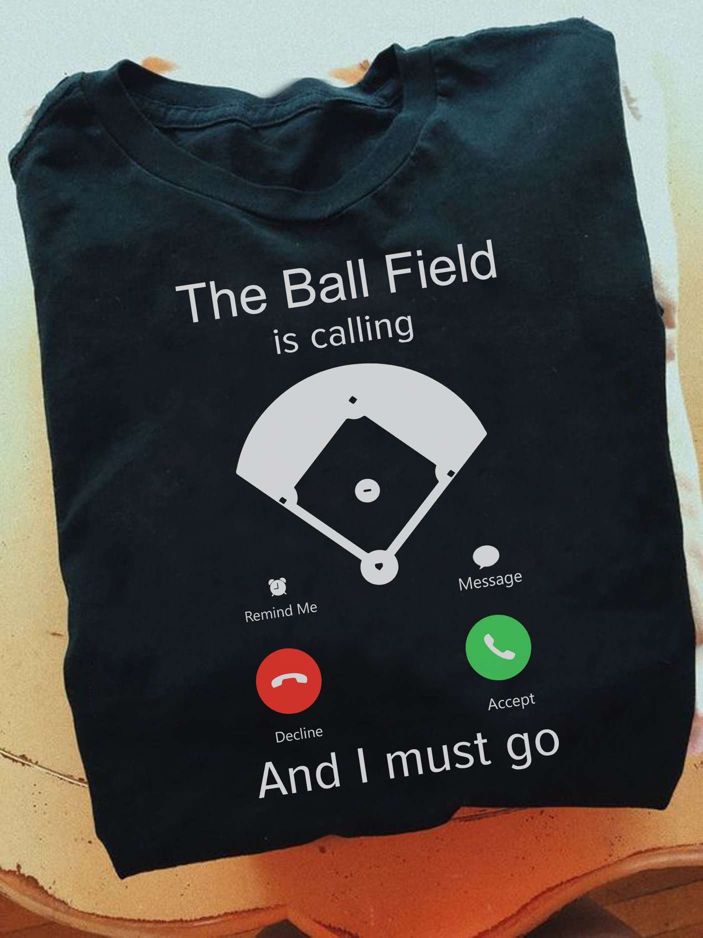 The ball field is calling - Baseball field, love playing baseball