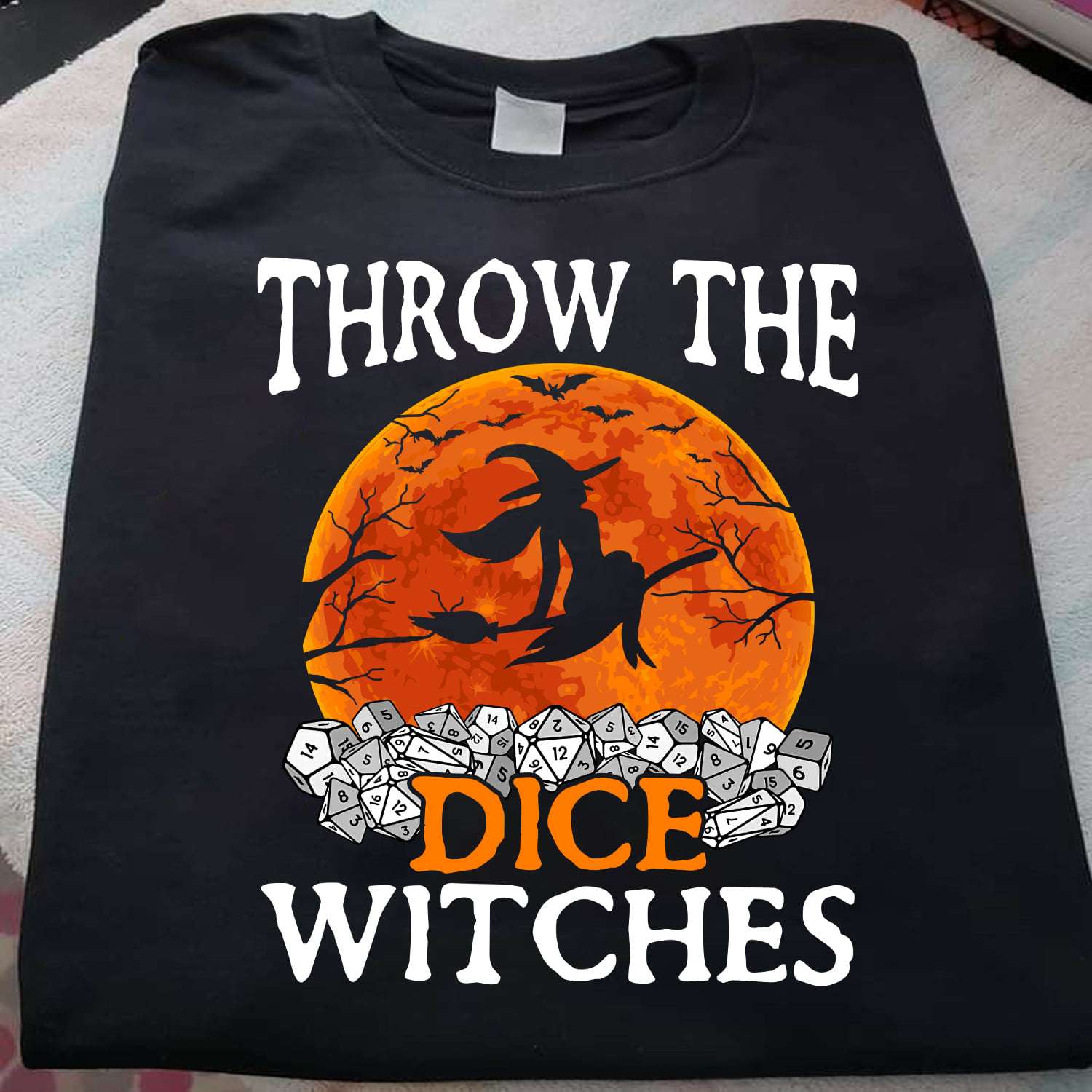 Throw the dice witches - Halloween witch costume, Dungeons and Dragons