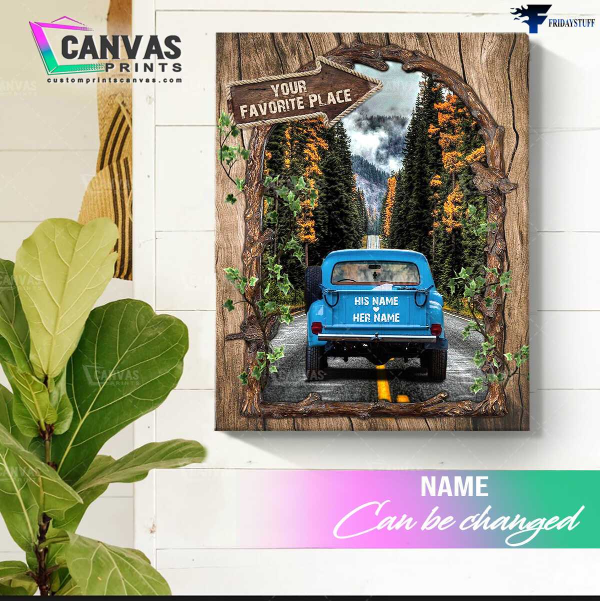 Travel Lover, Truck Poster, Wall Art Poster