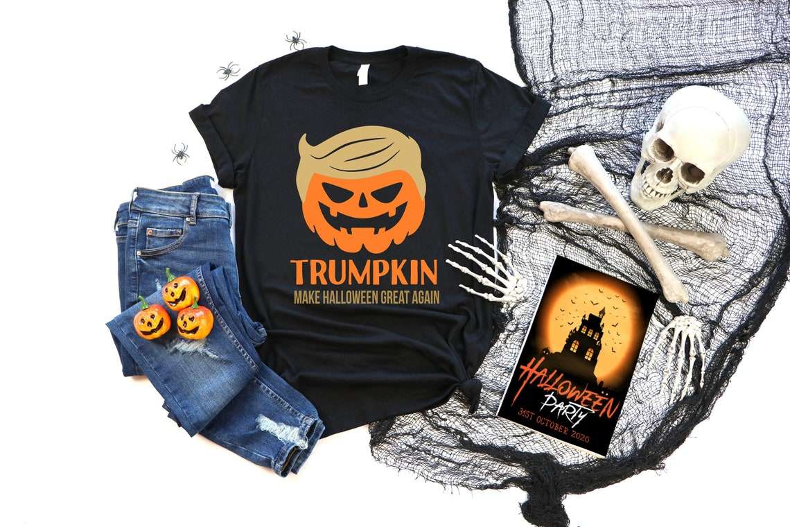 Trumping make Halloween great again - Halloween pumpkin Trump, Donald Trump America president