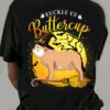 Witch Bulldog, Halloween Witch Broom - Buckle up buttercup