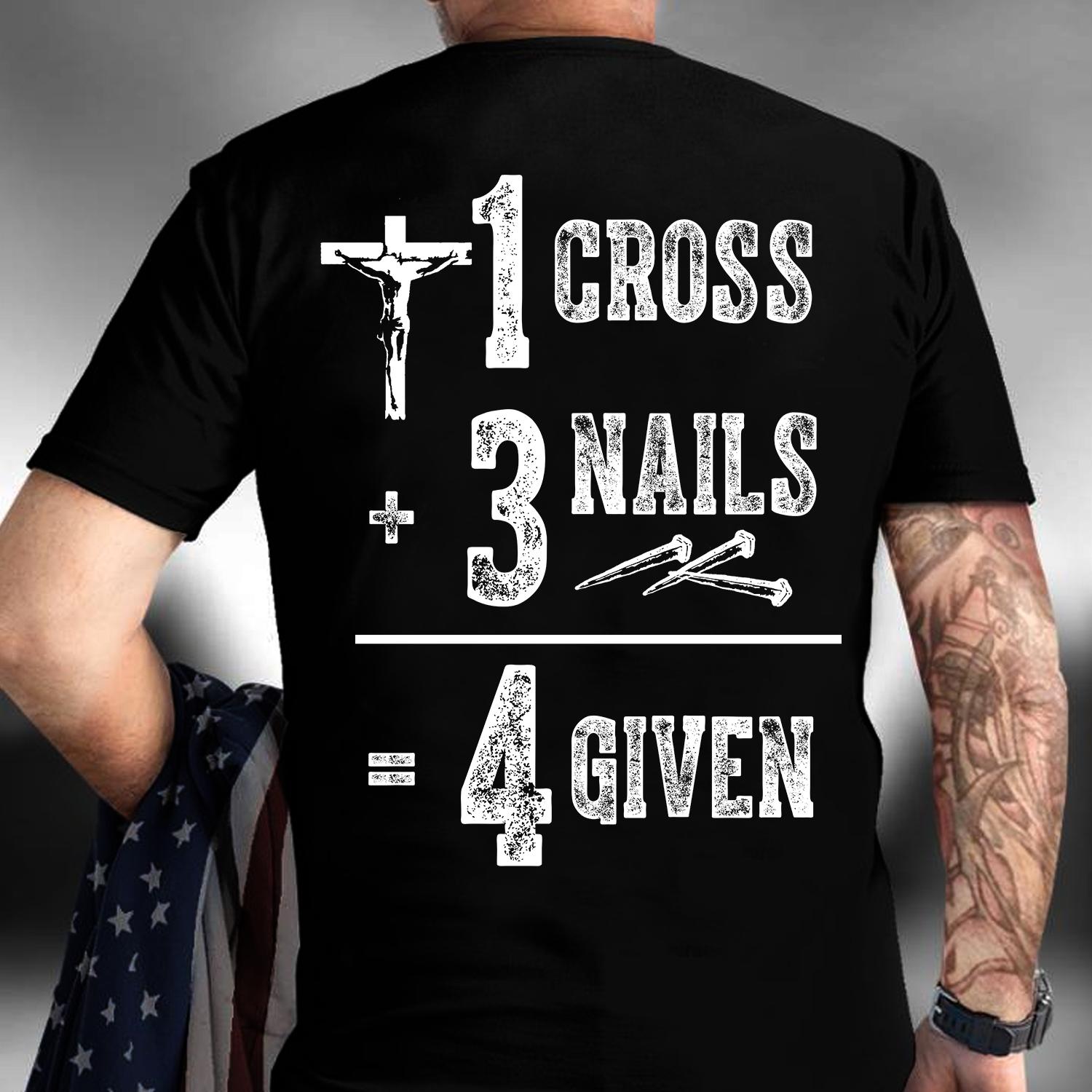 1 Cross 3 Nails 4 Given - Jesus the god, Believe in Jesus, Christmas date of birth