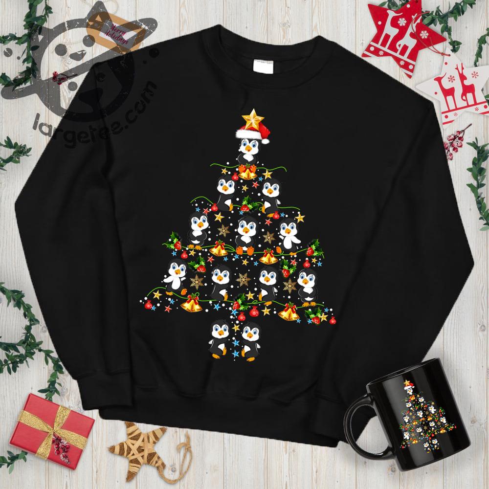 Little Penguin, Christmas Tree, Christmas Bell, Merry Christmas