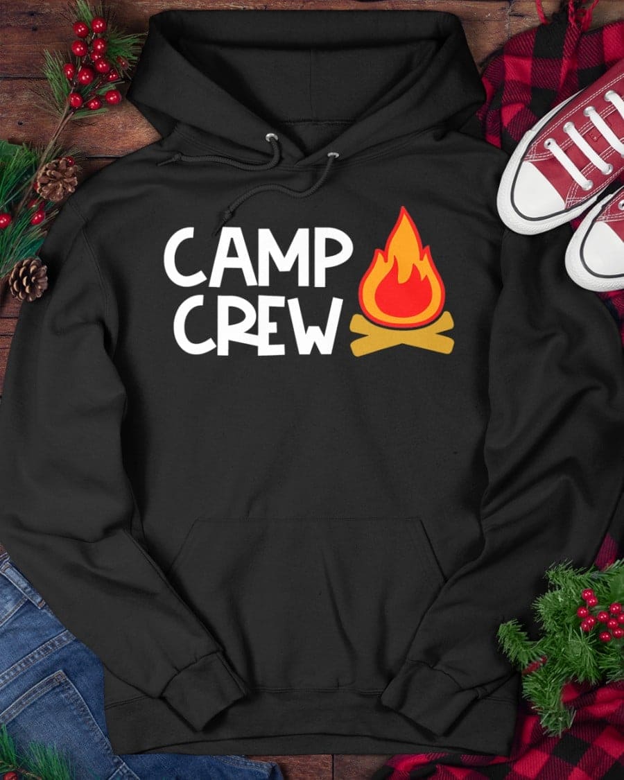 Campfire Graphic T-shirt, Camping Lover - Camp Crew