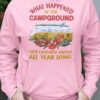 Camping car graphic t-shirt