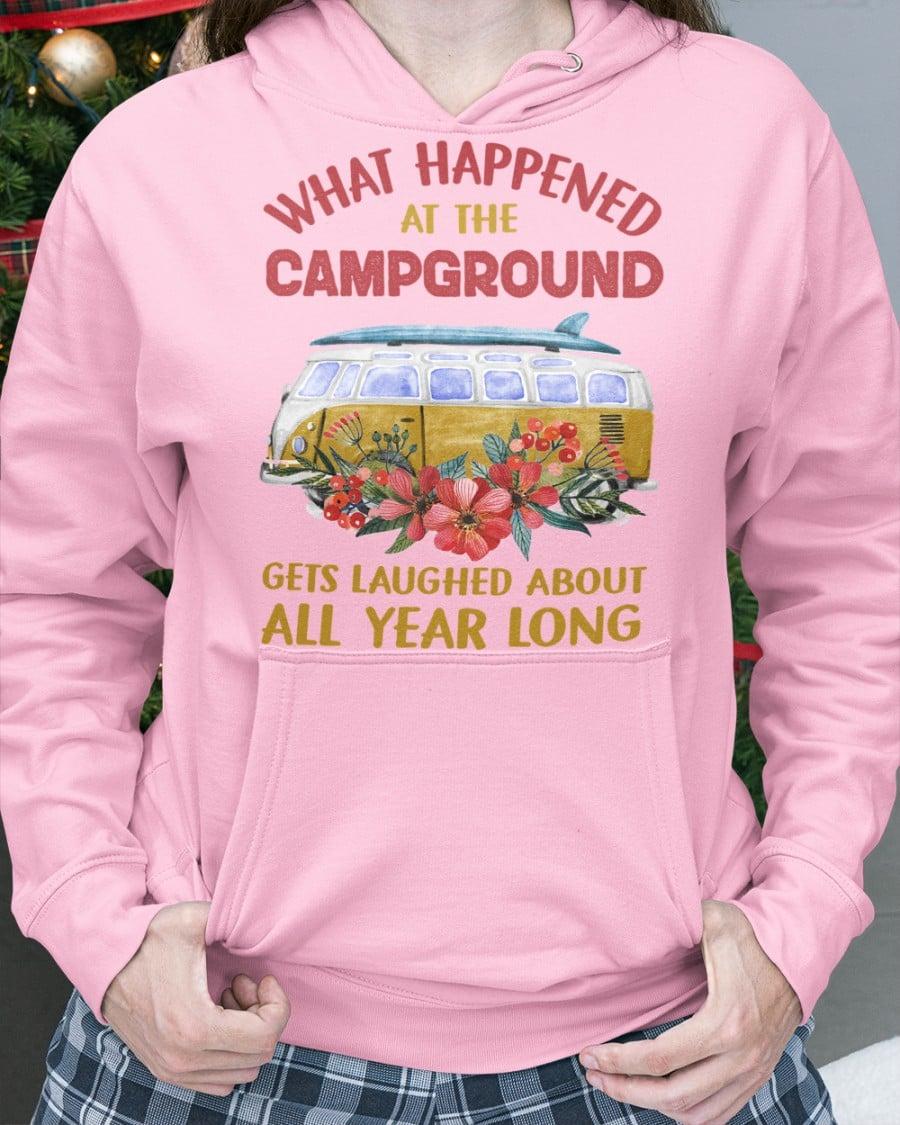 Camping car graphic t-shirt
