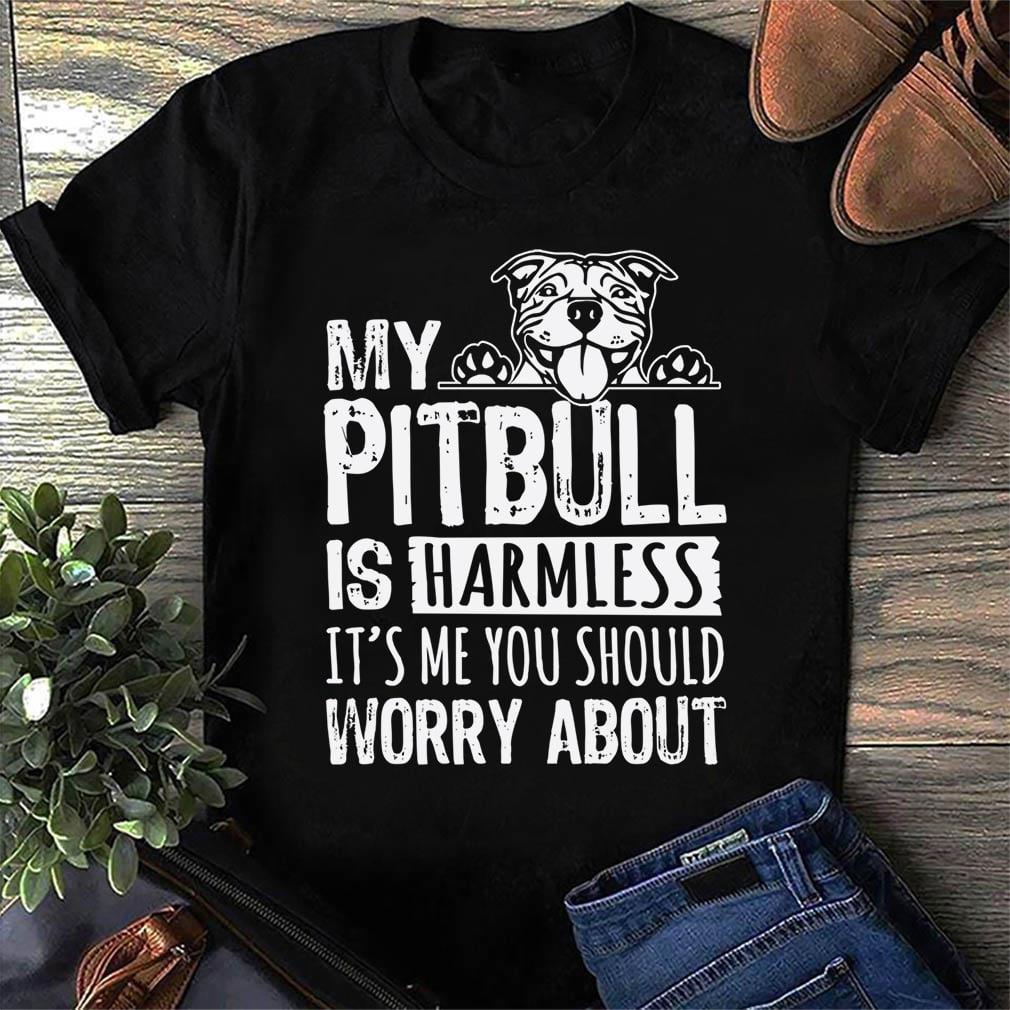 Pitbull Dog - My pitbull is harmless it's me you should worry about