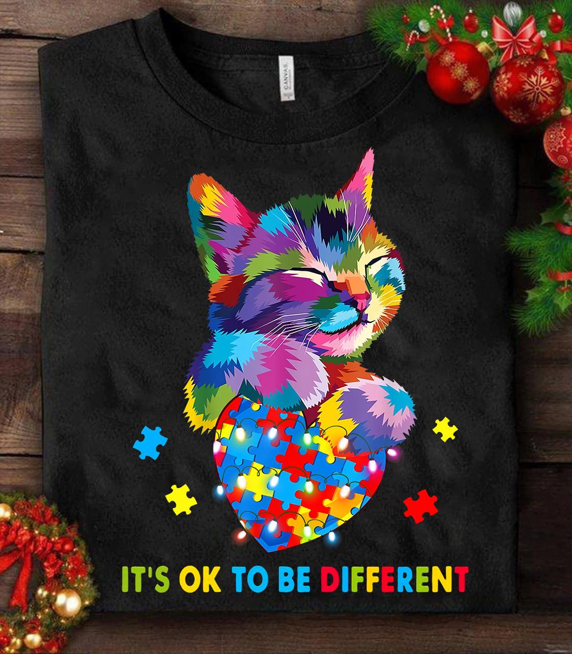 Autism Cat - It's ok to be different