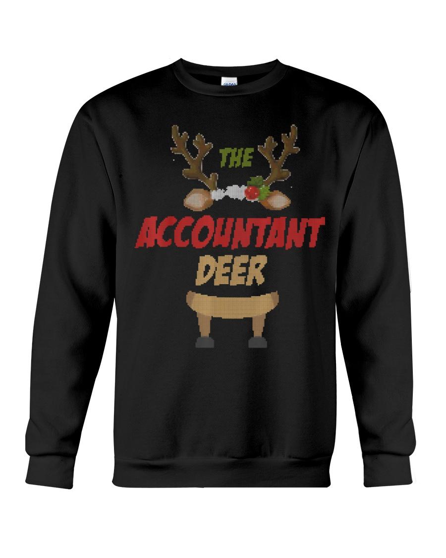 The accountant deer - Reindeer Graphic T-shirt, Accountant The Job