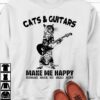 Cat Guitarist - Cats And guitars make me happy humans make my head hurt