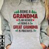 Being a grandma is an honor being a great grandma is priceless