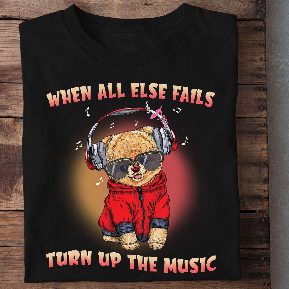 Cairn Terrier Listen To Music - When all else fails turn up the music