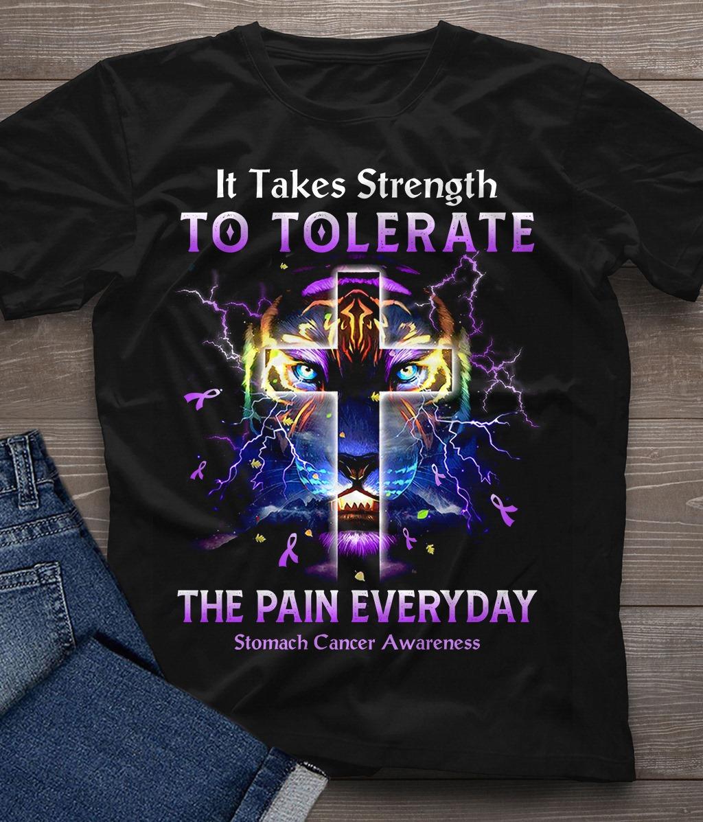 Stomach Cancer Lion Of God - It takes strength to tolerate