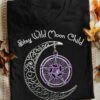 Moon And Star Wiccan Occult Witch - Stay wild moon child