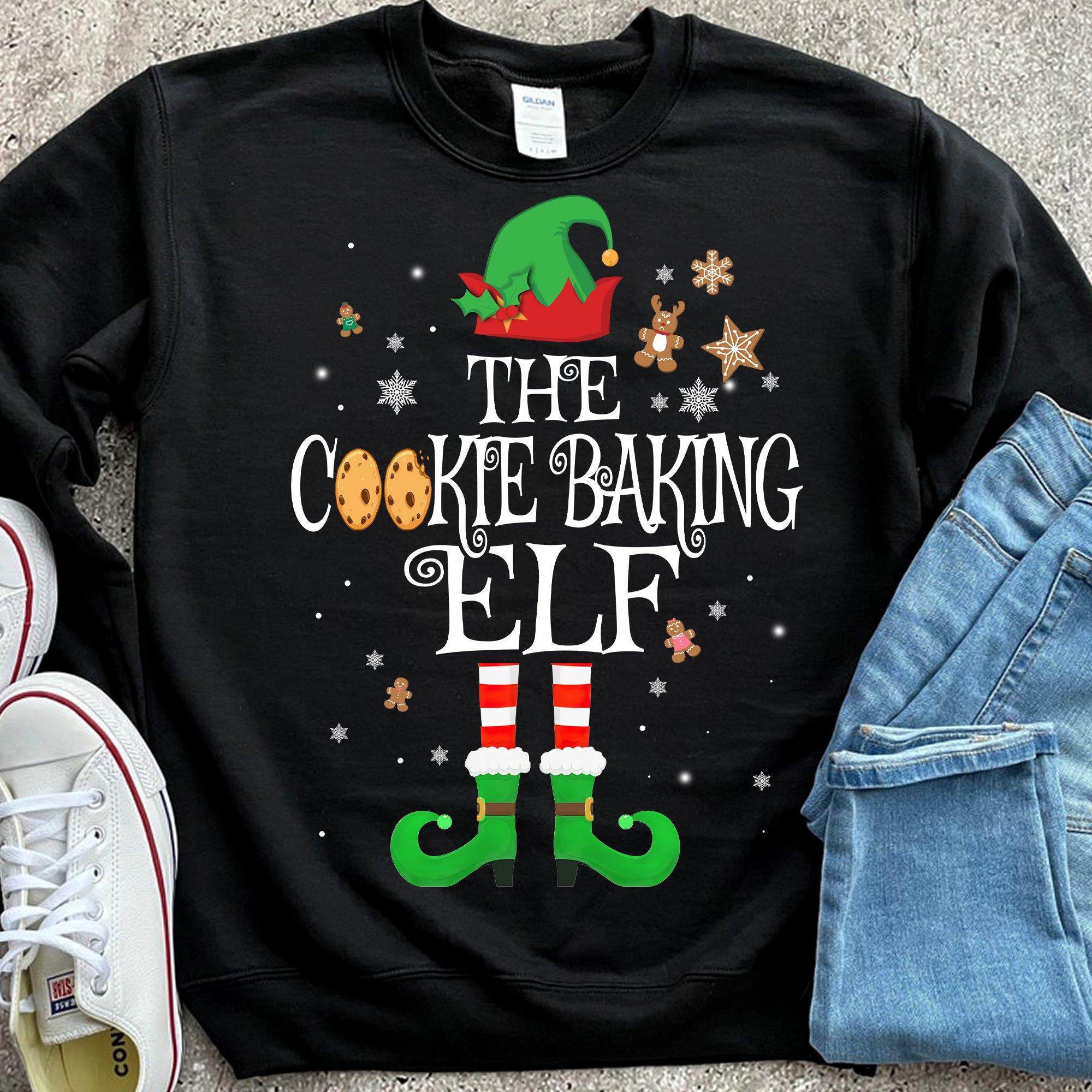 The Cookie Santa Elf - The cookie baking elf
