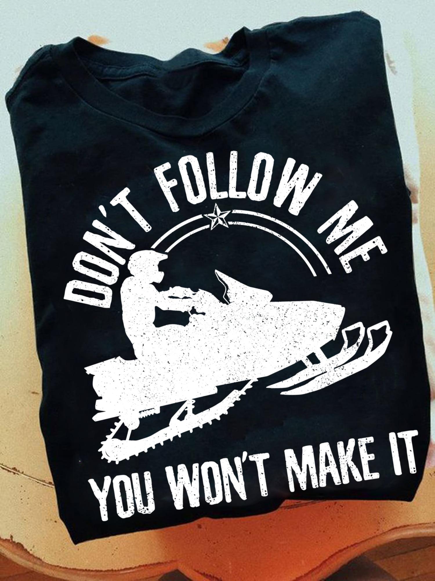 Snowmobile Driving - Don't follow me you won't make it