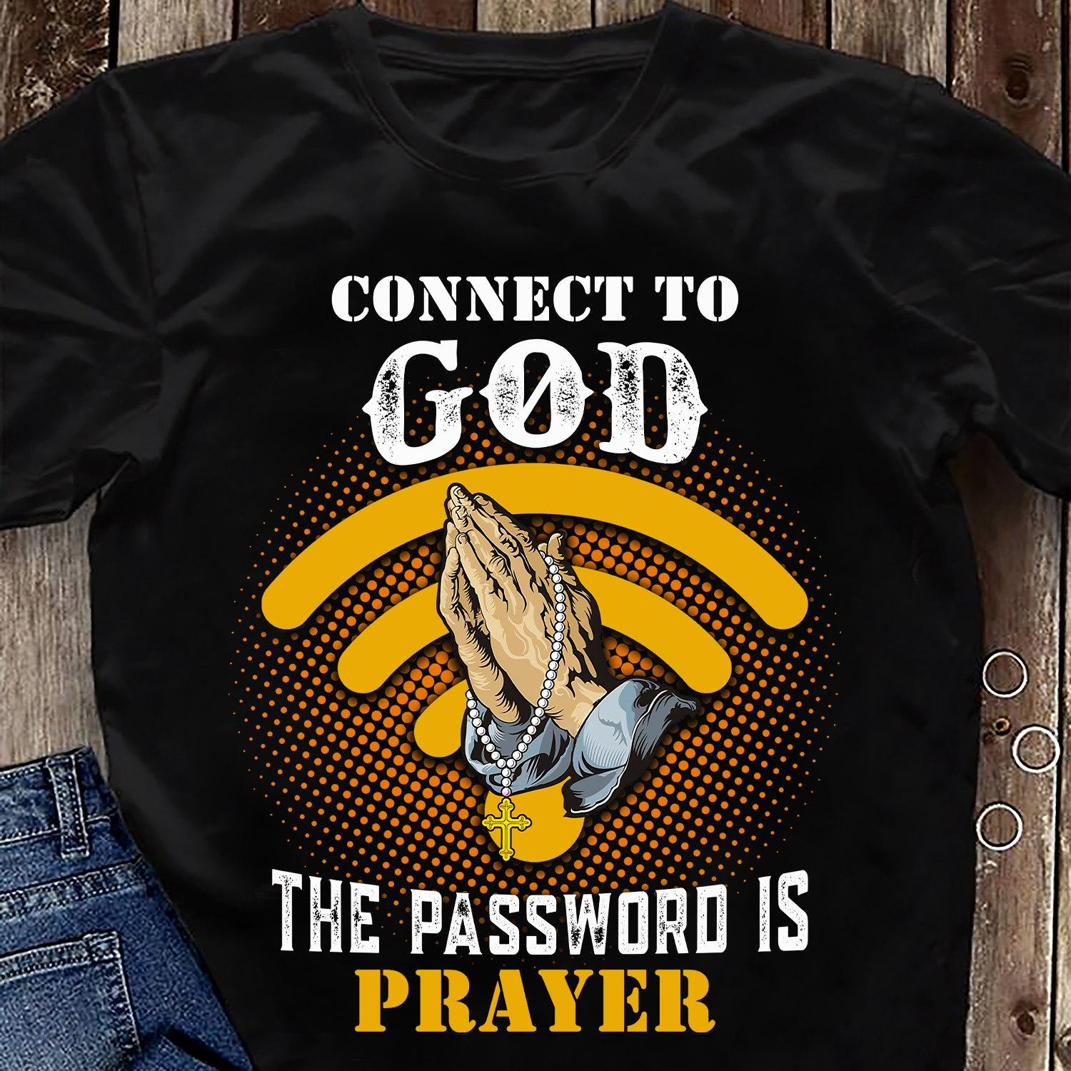 God Prayer - Connect to god the password is prayer