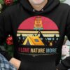 Gift For Camper - I love nature more