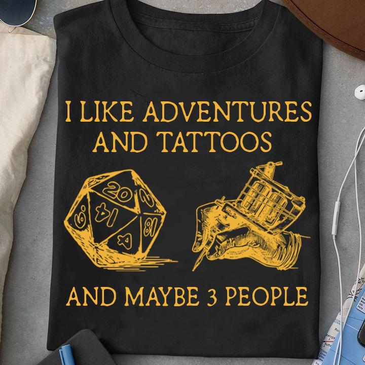 Dungeon Tattoos - I like adventures and tattoos and maybe 3 people