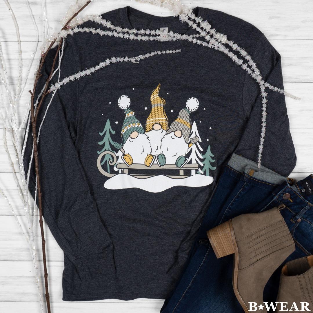 Winter Gnomes, Gnomes Wear Hat, Ugly Sweater