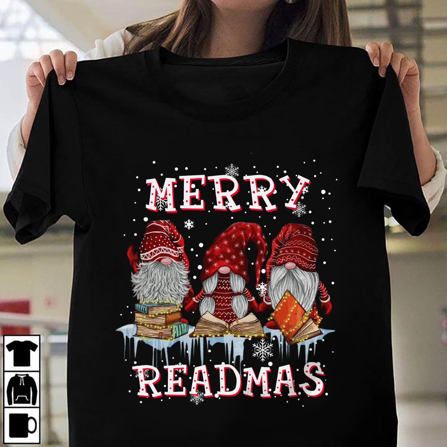 Christmas Gnomes Book - Merry Readmas