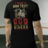 God Biker, Gift For Father - I took a dna test god is my father biker are my brother