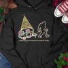 Bigfoot Camping Merry Christmas - Hot Bigfoot and Go Camping, Christmas Lights Xmas gift