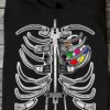 Art Skeleton, Art In Heart - Gift For Artist